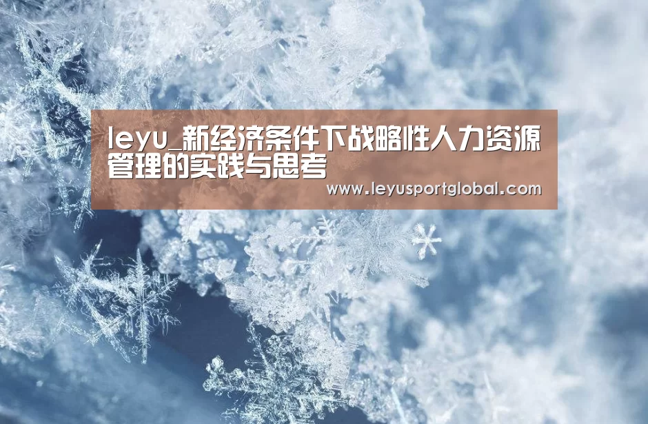 leyu_新经济条件下战略性人力资源管理的实践与思考(图1) leyu_新经济条件下战略性人力资源管理的实践与思考(图1)
